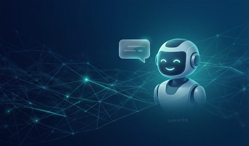 AI 智能客服场景示意